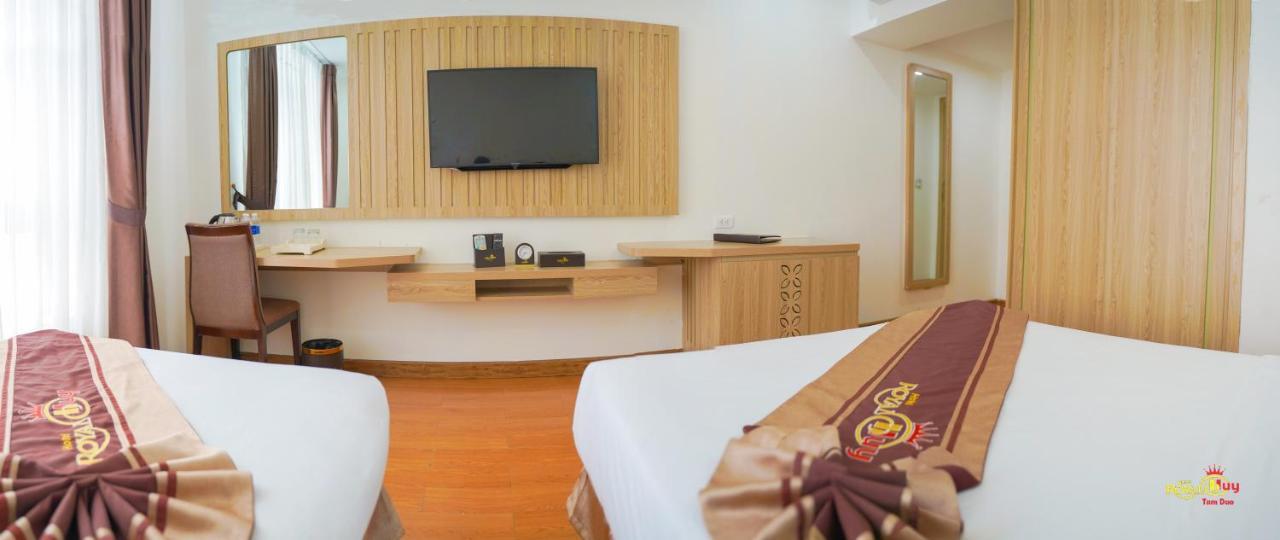 Royal Huy Hotel Tam Ðảo Eksteriør billede