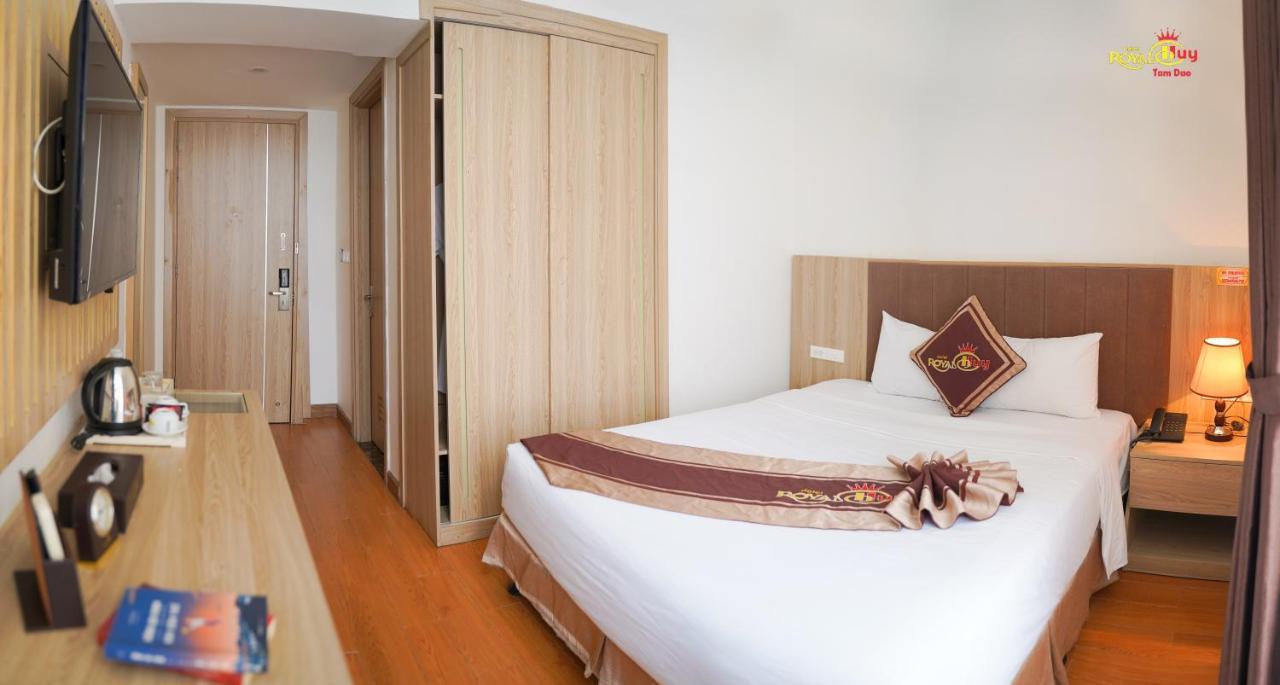 Royal Huy Hotel Tam Ðảo Eksteriør billede
