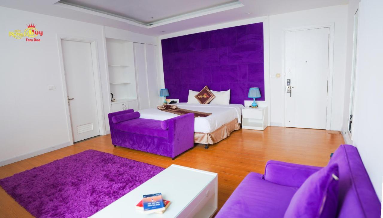 Royal Huy Hotel Tam Ðảo Eksteriør billede